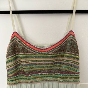 Anthropologie Beaded Dress